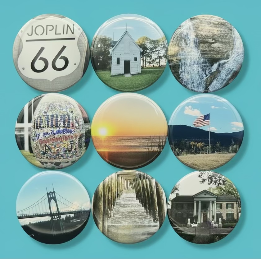 Custom Photo Magnets – Round 2.25"