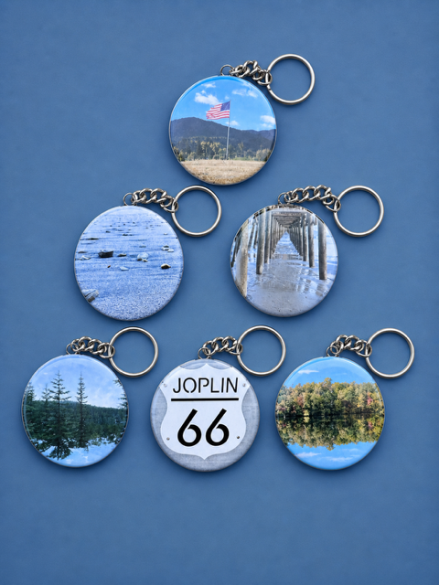 Custom Photo Keychains – Round 2.25"