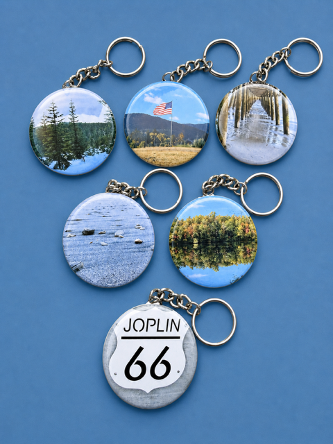 Custom Photo Keychains – Round 2.25"